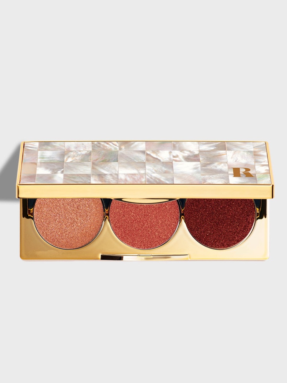 Les Filles en Rouje Shimmery Cream Eyeshadow Blush Makeup Mini Yeux Palette